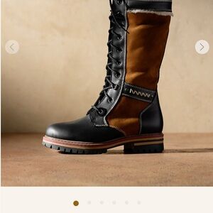 Women's Ilka Wool-Lined Leather Boots